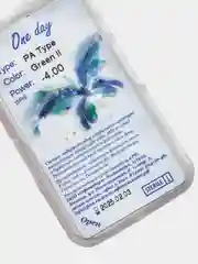 Зеленый цветные контактные линзы Офтальмикс Баттерфляй One Day