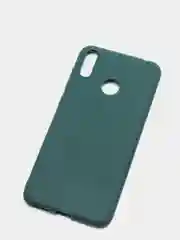 Зеленый чехол Huawei Honor 8C, Хуавей Хонор 8С силиконовый цветной матовый