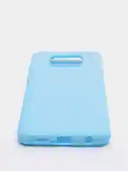 Голубой чехол Xiaomi Poco X3 (NFC) / X3 Pro, силиконовый, цветной, матовый