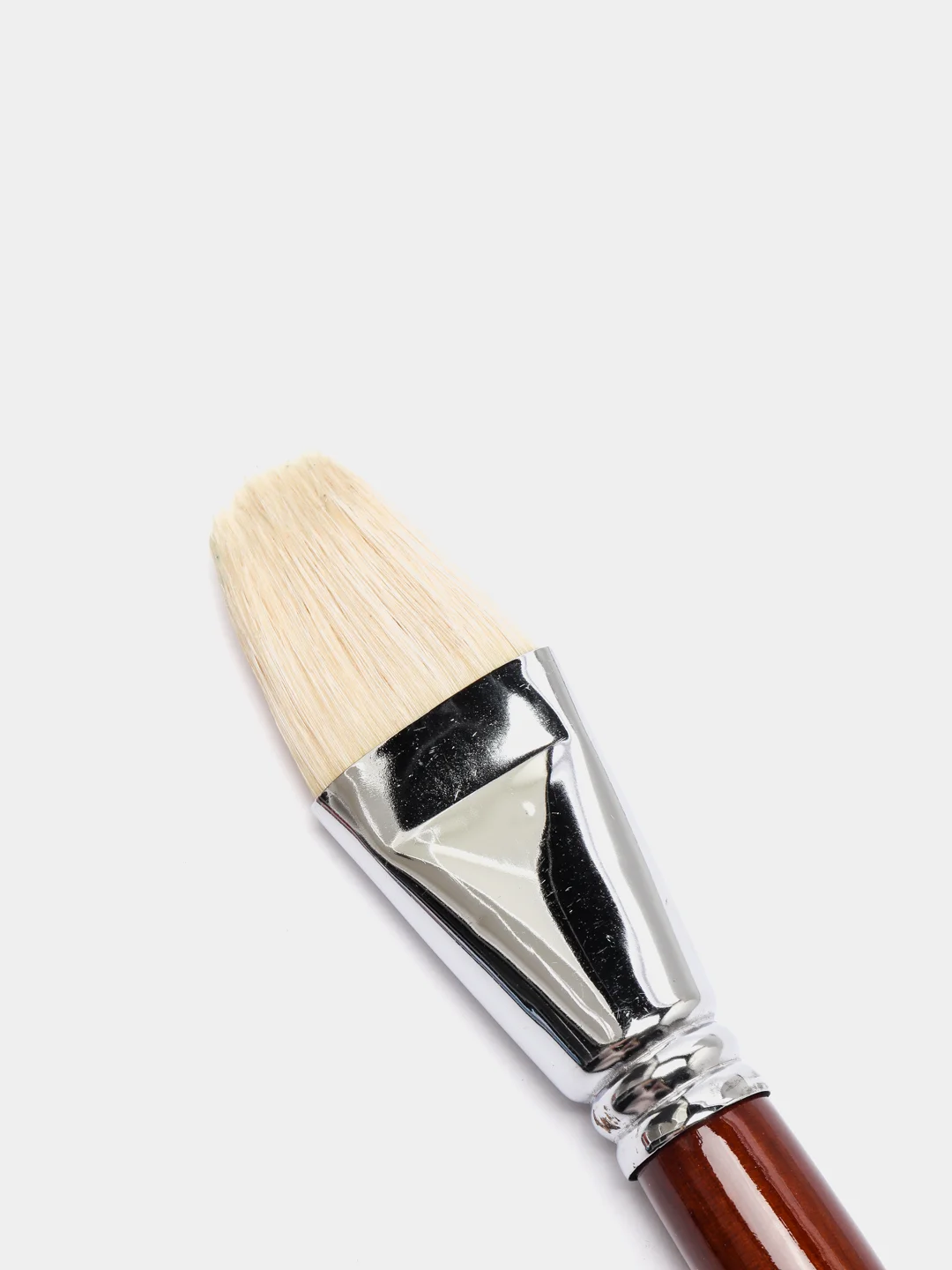 Кисть художественная профессиональная BRAUBERG ART "CLASSIC", щетина, овальная, № 36, длинная ручка, 200741
