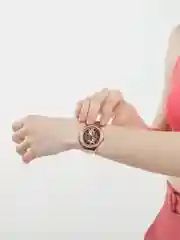 Розовый женские наручные часы, 3 цвета