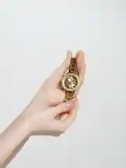 Золотой женские наручные часы, 3 цвета