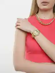 Золотой женские наручные часы, 3 цвета