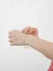 Белый женские Браслеты под серебро