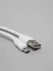 Белый кабель Micro USB