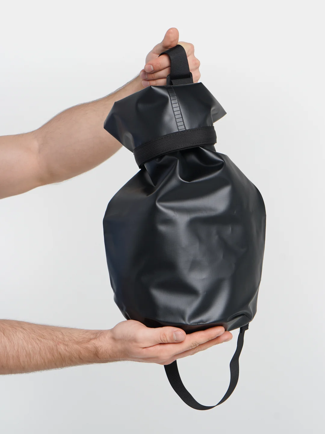 Черный герметичный водоотталкивающий баул Dry Bag