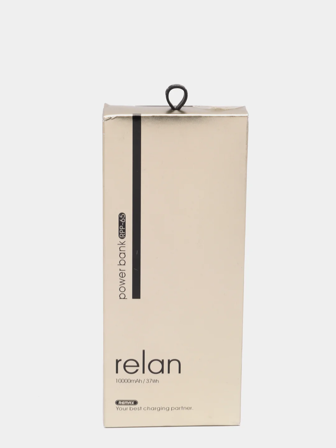 Золотой мобильный аккумулятор (PowerBank) REMAX Relan RPP-65 10000 mAh