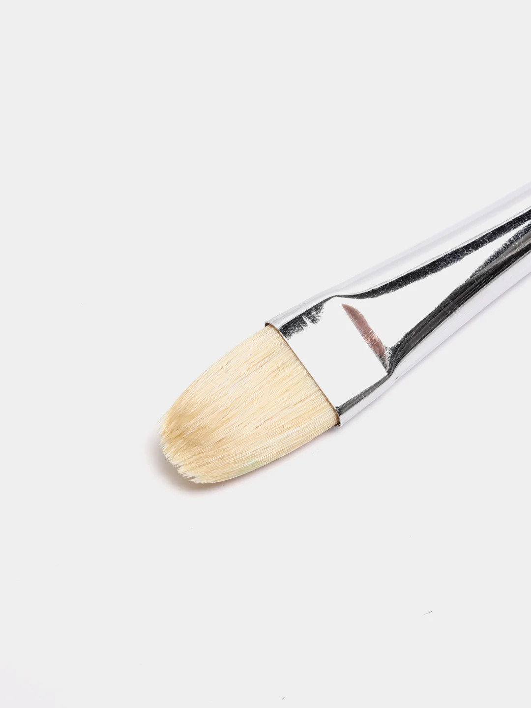 Кисть художественная профессиональная BRAUBERG ART "CLASSIC", щетина, овальная, № 20, длинная ручка, 200736