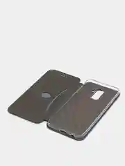 Зеленый чехол книжка Samsung Galaxy A6 Plus 2018 / J8 2018