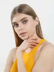Серебряный кольцо с крестиком из фианитов, Xuping
