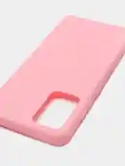 Розовый чехол Samsung Galaxy A52, силиконовый