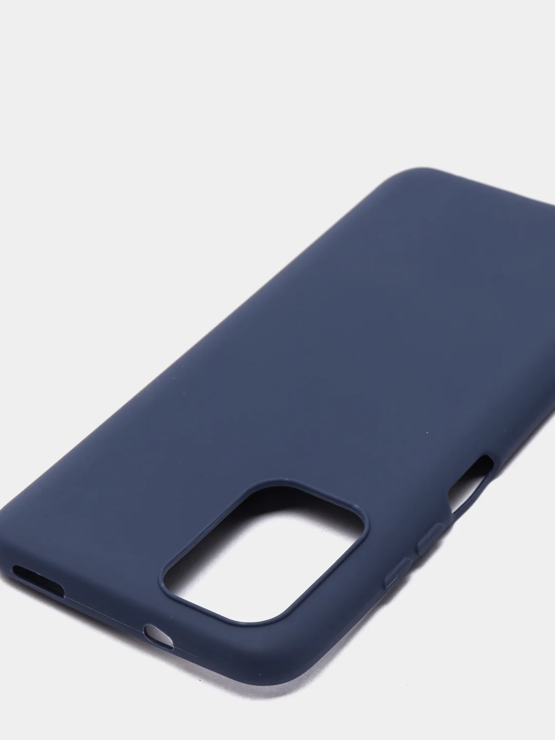 Индиго чехол Xiaomi Redmi Note 10 / Redmi Note 10S / Poco M5s силиконовый цветной матовый