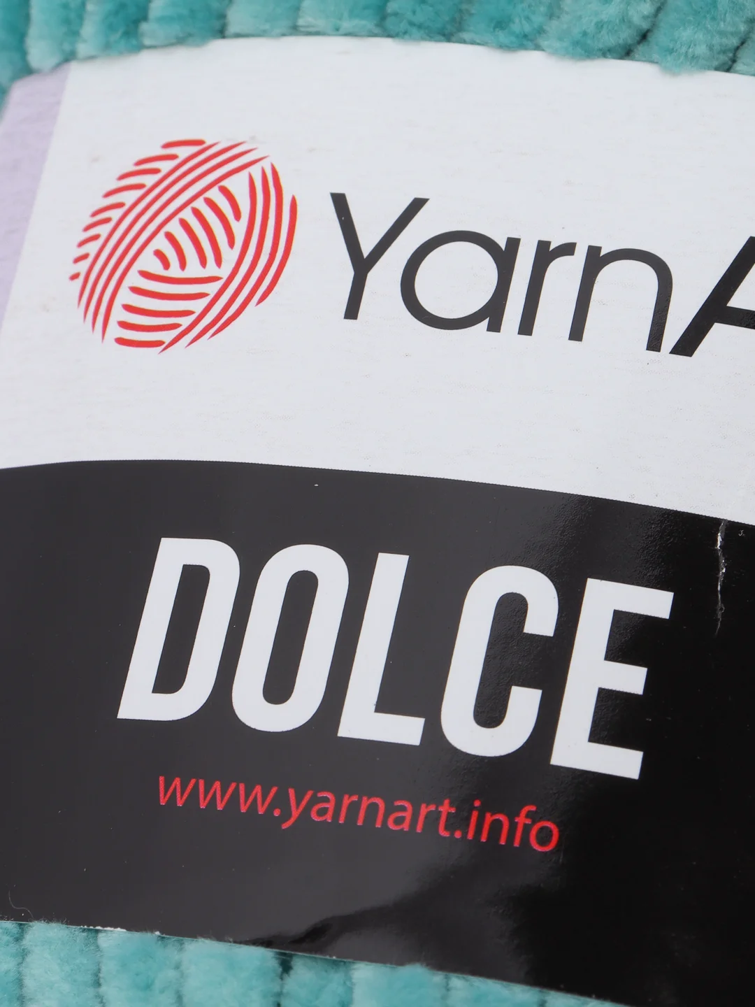 Бирюзовый пряжа плюшевая YarnArt Dolce (ЯрнАрт Дольче)