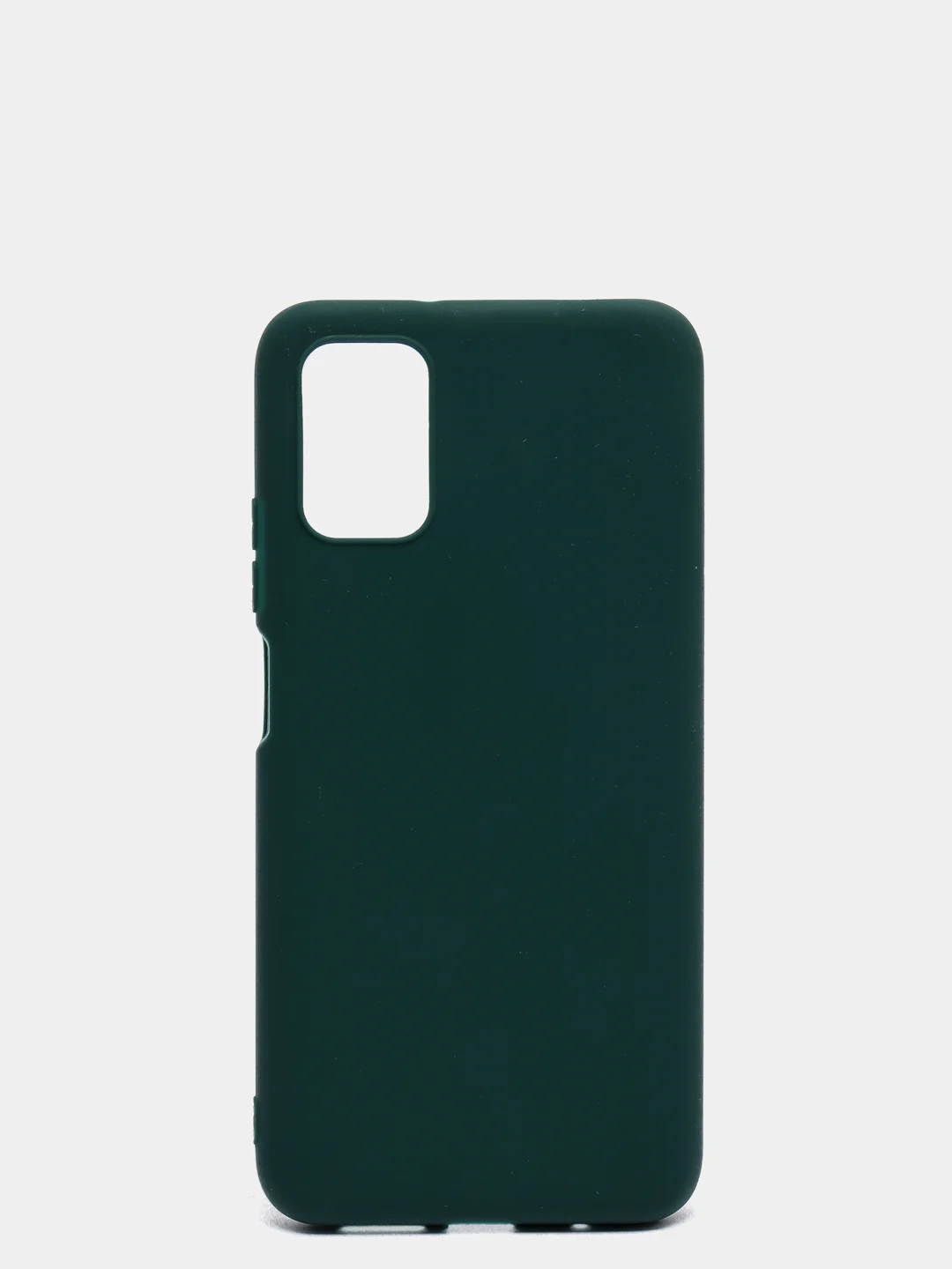 Зеленый чехол Xiaomi Poco M3 (Сяоми Поко М3), силиконовый, матовый, цветной