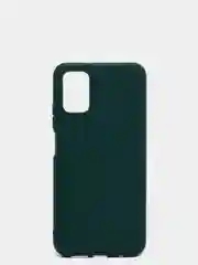 Зеленый чехол Xiaomi Poco M3 (Сяоми Поко М3), силиконовый, матовый, цветной