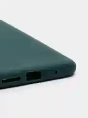 Зеленый чехол Xiaomi Poco M3 (Сяоми Поко М3), силиконовый, матовый, цветной