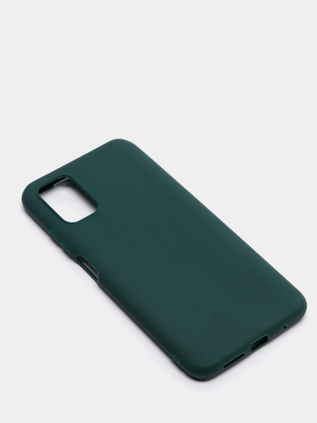 Зеленый чехол Xiaomi Poco M3 (Сяоми Поко М3), силиконовый, матовый, цветной