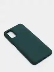 Зеленый чехол Xiaomi Poco M3 (Сяоми Поко М3), силиконовый, матовый, цветной