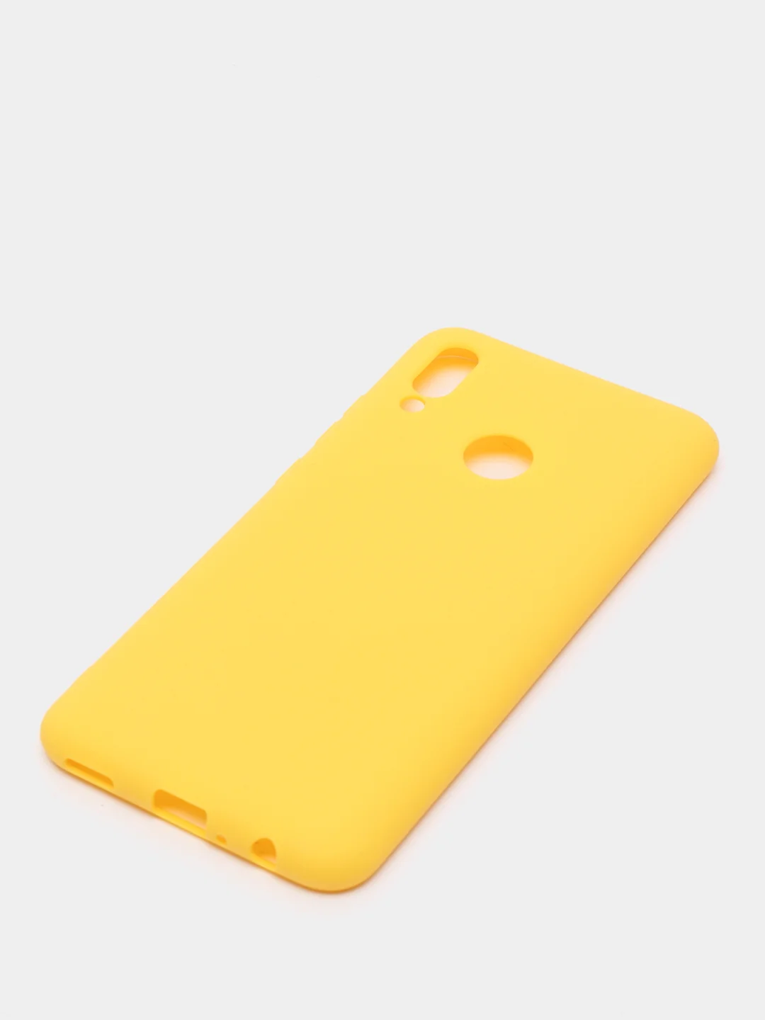 Желтый чехол Honor 10 Lite / Huawei P Smart 2019, силиконовый
