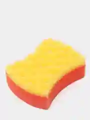 Оранжевый губка для тела, массажная