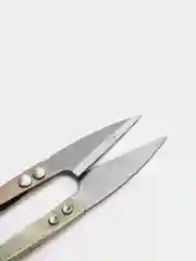 Бронзовый ножницы-перекусы для рукоделия, шитья, обрезки. Сниппер для ниток, щипчики
