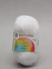 Белый пряжа Пехорка Детская новинка, акрил, 50 г, 200 м