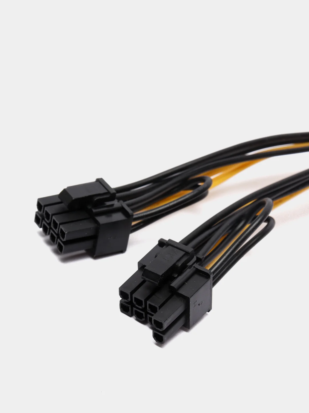 Разветвитель для блоков питания PCI-E 6 pin 6pin к Dual 2x6 + 2 pin (6pin/8pin)