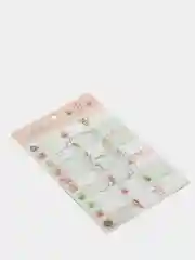 Бирюзовый стикеры именные