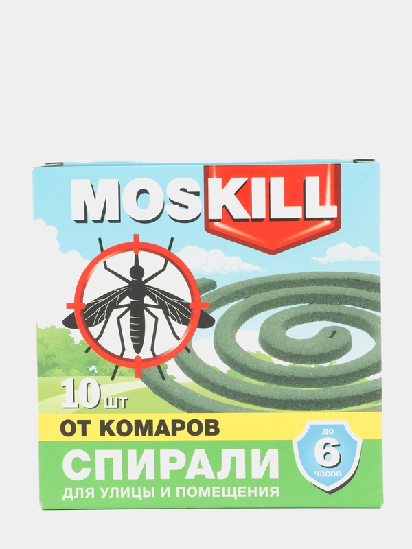 Спираль от комаров Moskill/Москилл, 10 шт купить по цене 159 ₽ в ...