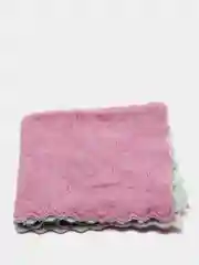 Конфетный большая салфетка тряпка, для уборки, из микрофибры, двусторонняя, универсальная, 25 х 25