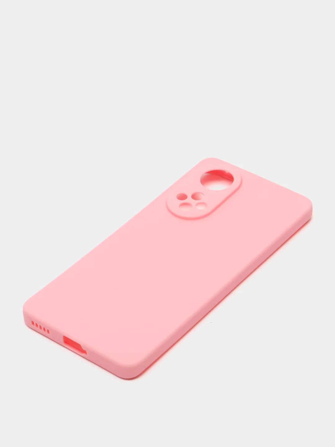 Розовый чехол Honor 50, Huawei Nova 9 силиконовый, матовый