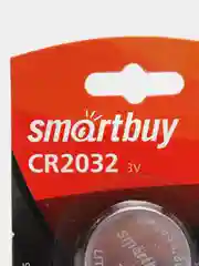 Батарейка 2032 / CR2032 (3V, Smartbuy SBBL-2032-1B) 1шт