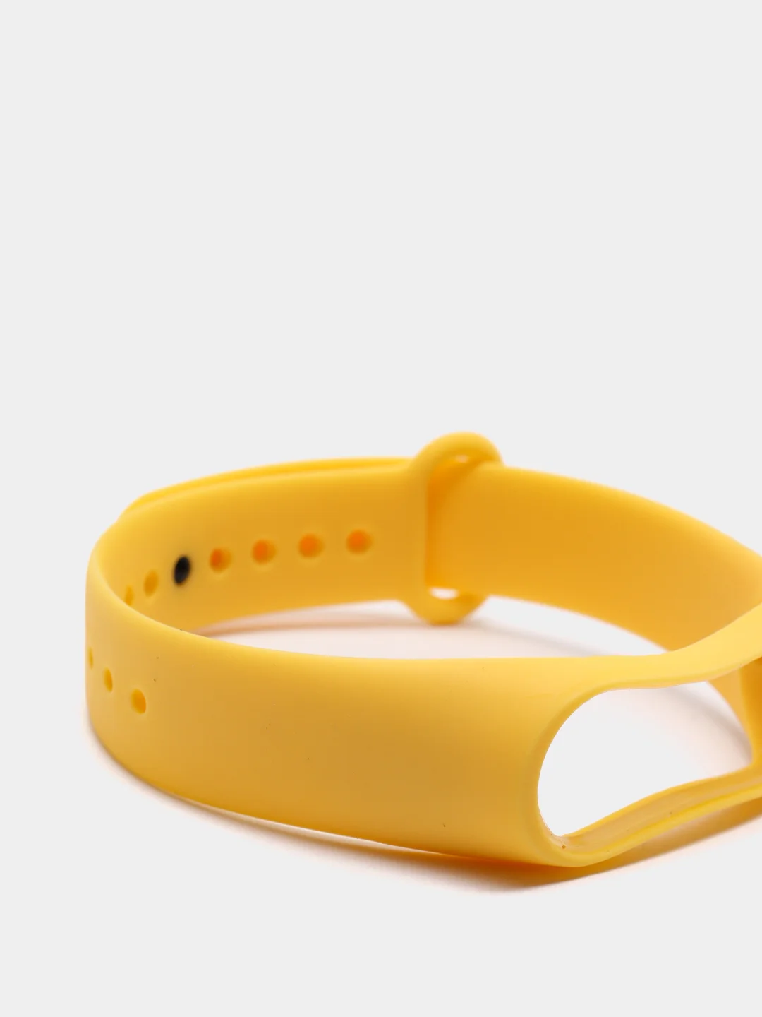 Желтый силиконовый ремешок для Xiaomi Mi Band 3, Mi Band 4