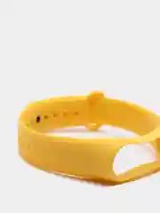 Желтый силиконовый ремешок для Xiaomi Mi Band 3, Mi Band 4