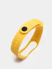 Желтый силиконовый ремешок для Xiaomi Mi Band 3, Mi Band 4