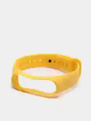 Желтый силиконовый ремешок для Xiaomi Mi Band 3, Mi Band 4