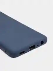 Темно-синий чехол для Samsung Galaxy A22 / M32 / M22 силиконовый