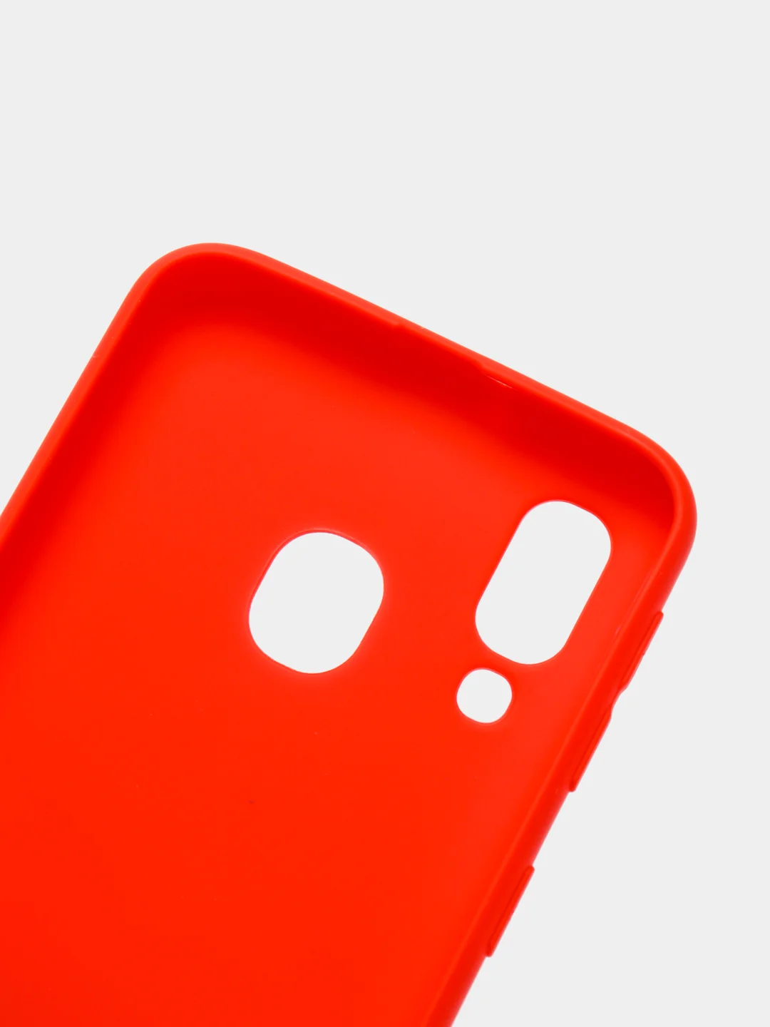 Красный чехол Samsung Galaxy A40, Самсунг Галакси А40 силиконовый