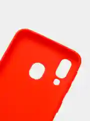 Красный чехол Samsung Galaxy A40, Самсунг Галакси А40 силиконовый