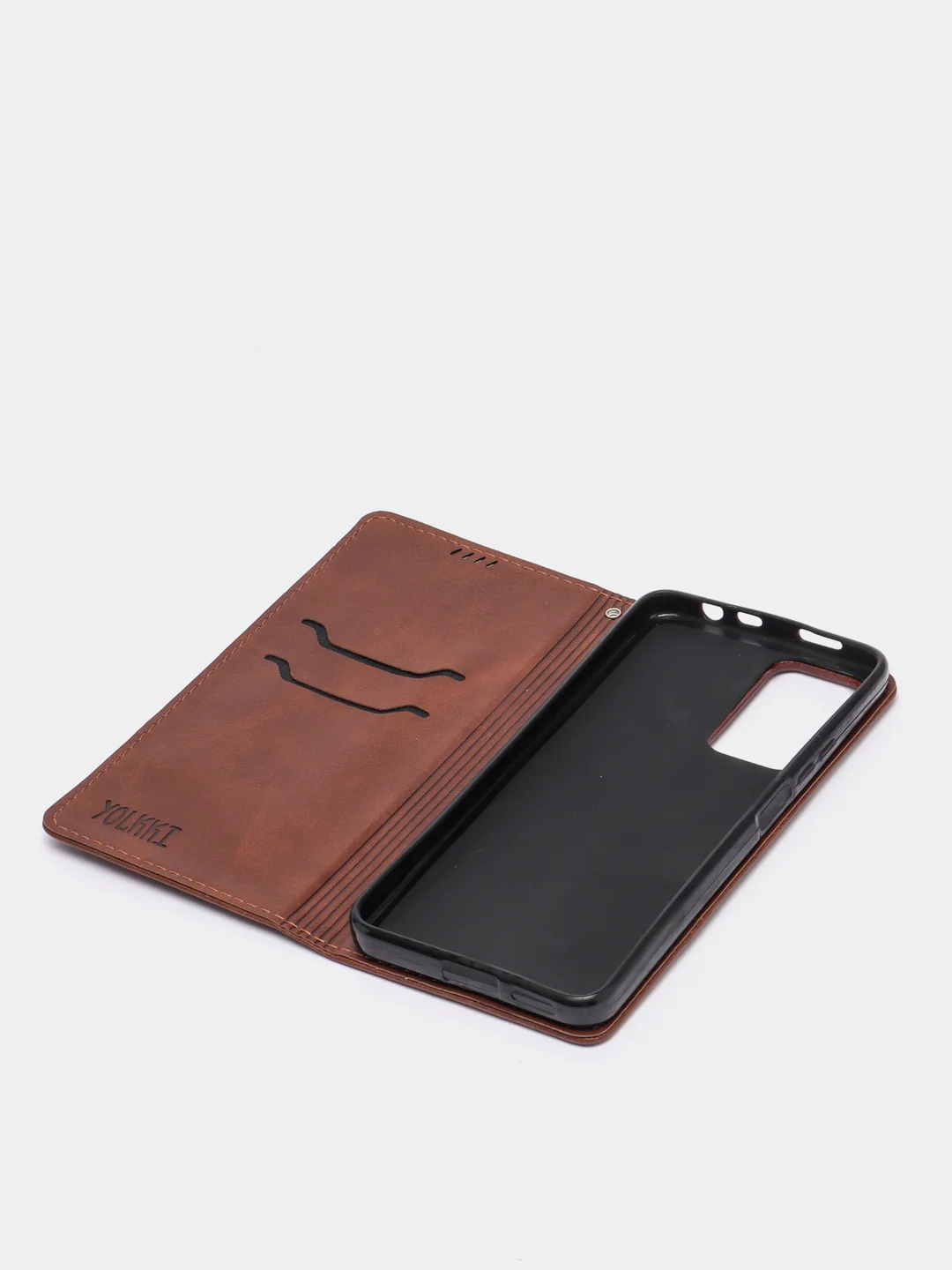 Коричневый чехол-книжка для Xiaomi Note 8T/8A/Note 9/9/9A/9C/Note9s/Note9Pro/9T/7A/Note9T