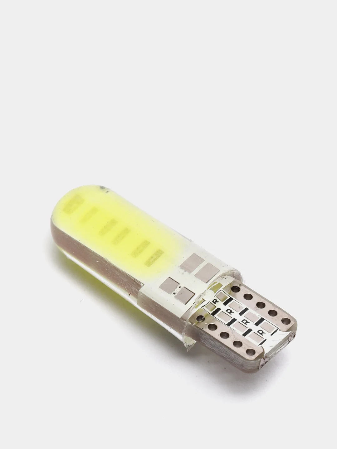 Габаритные LED лампы W5W T10 1-2-4 шт COB 10 Светодиодные Лампочки /огонь/салон/подсветка