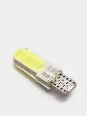 Габаритные LED лампы W5W T10 1-2-4 шт COB 10 Светодиодные Лампочки /огонь/салон/подсветка