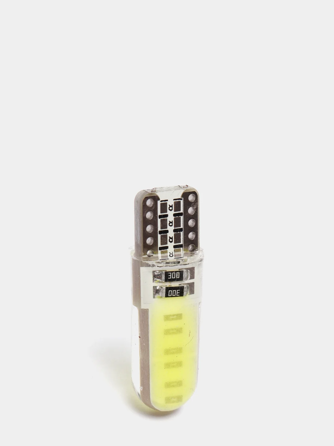Габаритные LED лампы W5W T10 1-2-4 шт COB 10 Светодиодные Лампочки /огонь/салон/подсветка