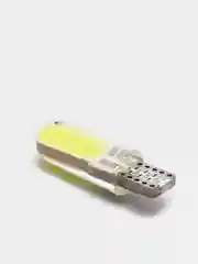 Габаритные LED лампы W5W T10 1-2-4 шт COB 10 Светодиодные Лампочки /огонь/салон/подсветка