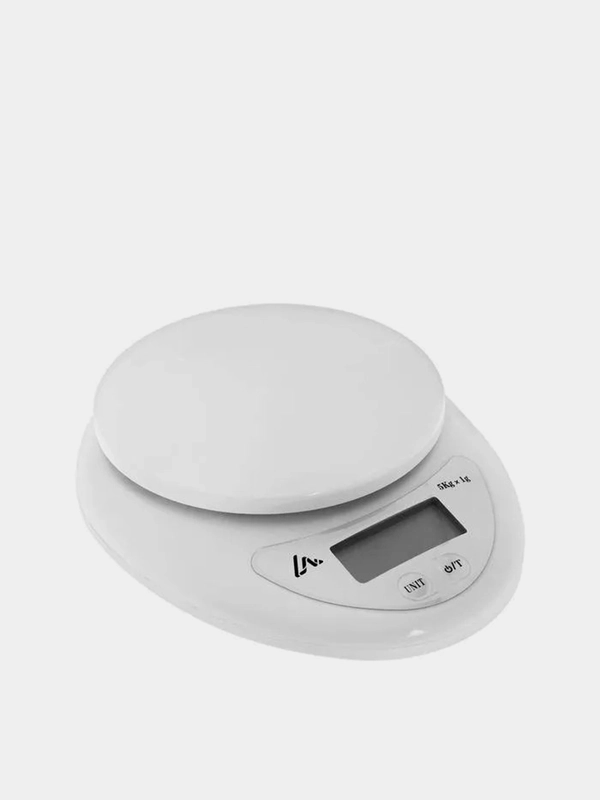 Весы кухонные Luazon LVK-501, электронные, до 5 кг, белые