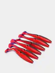 Пурпурный приманка мягкая Sawamura OneUp Shad 4 дюйма