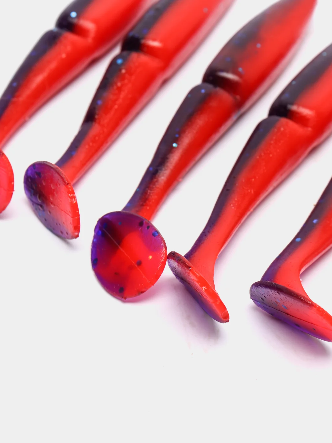 Пурпурный приманка мягкая Sawamura OneUp Shad 4 дюйма