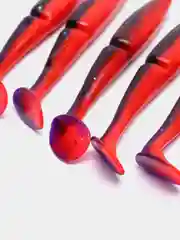 Пурпурный приманка мягкая Sawamura OneUp Shad 4 дюйма