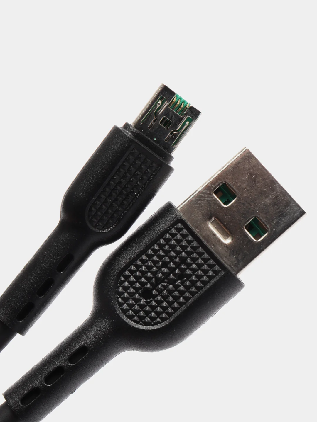 Черный кабель зарядный Hoco X33, быстрая зарядка 3.0, до 4A, Micro-USB, для android