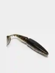 Черный приманка мягкая Sawamura OneUp Shad 4 дюйма